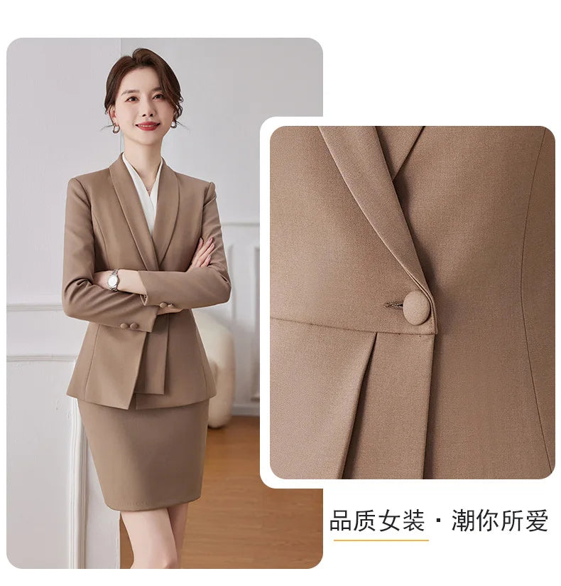 elegant Women Solid Suits