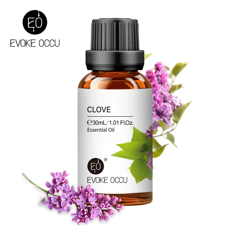 30ML Pure Jasmine Rose Mint Lavender Vanilla Essential Oil for Diffuser, Humidifier, Massage, Skin Hair Care, Soap Candle Making