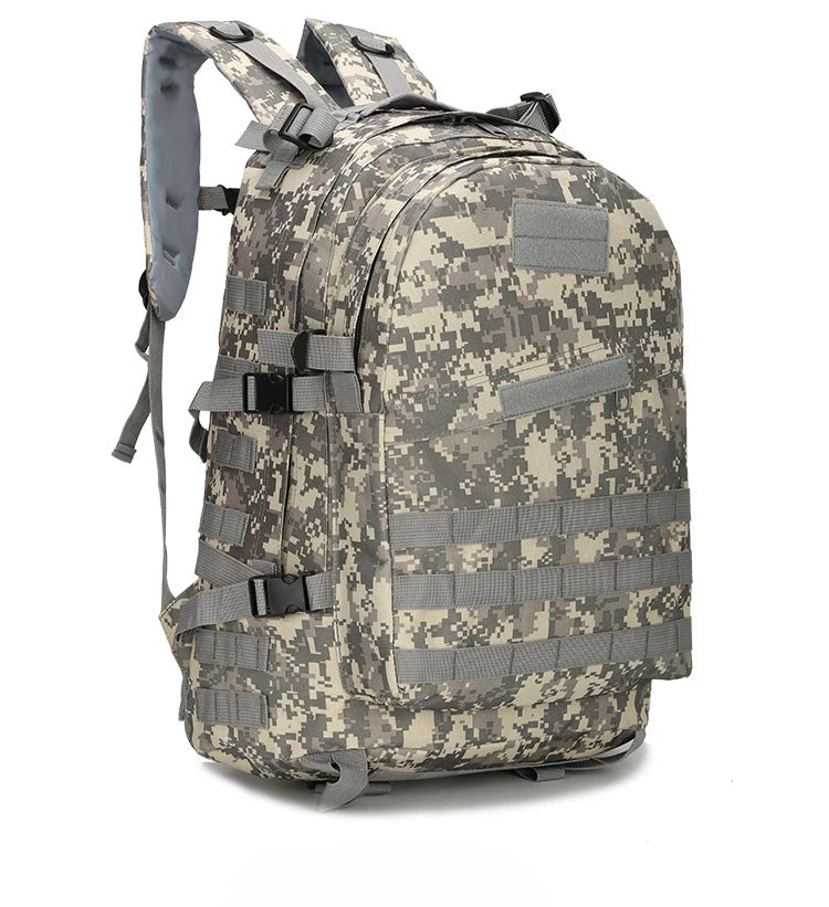 50L 3D Outdoors Tactical Backpack Molle Assault Bag Waterproof Hunting Climbing Hiking Fishing Trekking Travel Mochila Rucksack