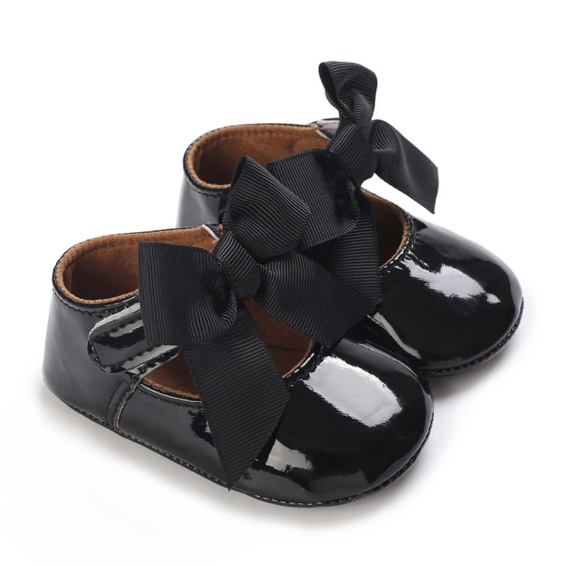 Cute White Lace Baby Girl Princess shoes  Baby Moccasins Moccs Shoes Bow Fringe Rubber Soled Non-slip Footwear Crib Shoes