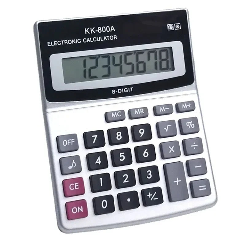 Calculator  Metal Desktop large font wide Calculator Business Computer Office Supplies with Manufacturer Wholesale