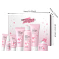 LAIKOU cleansing Laikou moisturizing hydration Japan Cherry Blossom Skincare 7-piece Mud Mask Edition Facial Care Set