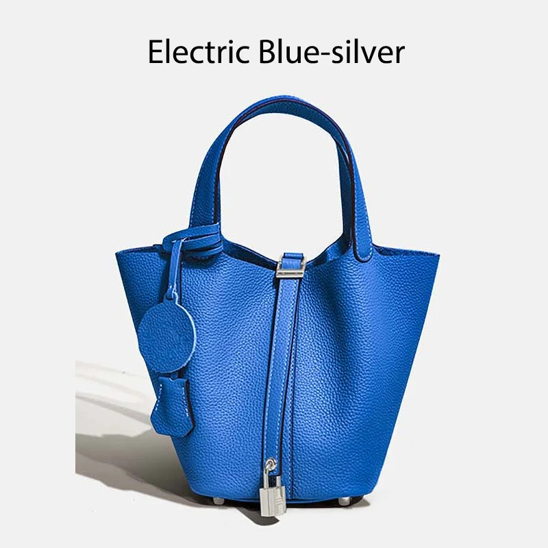 MENDY Women Bags Handbags Bucket Bag Real Leathe Fashion Tote Bag Genuine Leather Luxury Desginer Big Size Large Lady Hand Bags