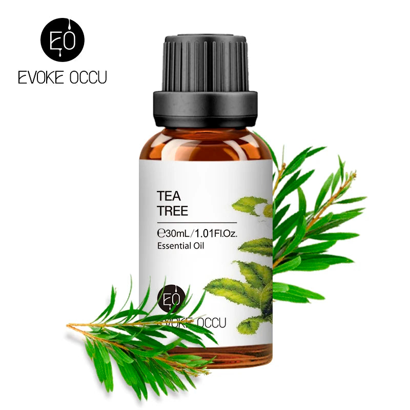30ML Pure Jasmine Rose Mint Lavender Vanilla Essential Oil for Diffuser, Humidifier, Massage, Skin Hair Care, Soap Candle Making