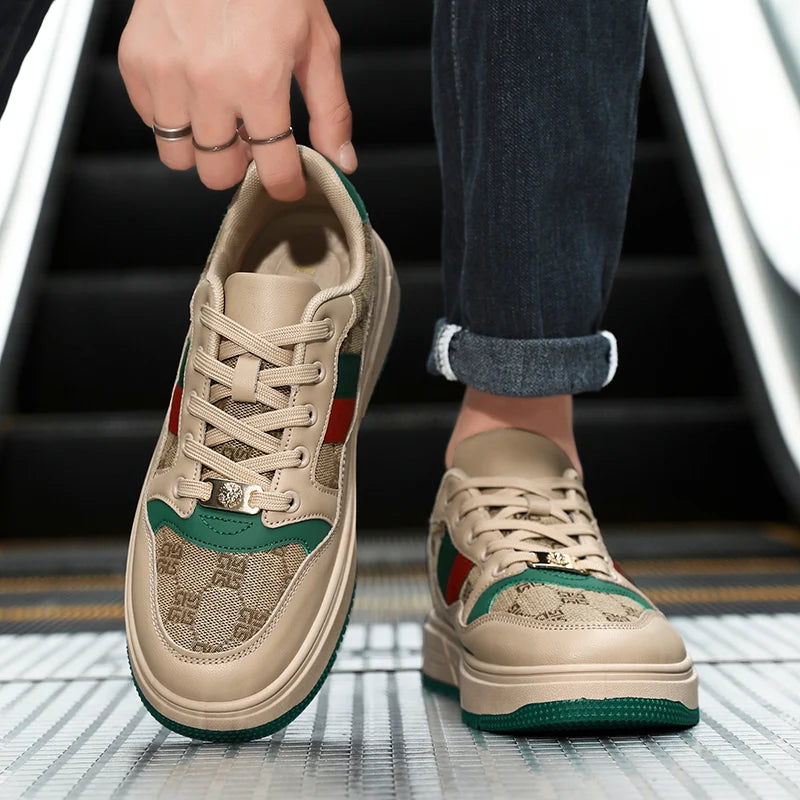 2025 Couple Style Board Shoes Retro All Comfortable Street Fashion Shoes Non-slip Wear Outdoor Casual Board Shoes