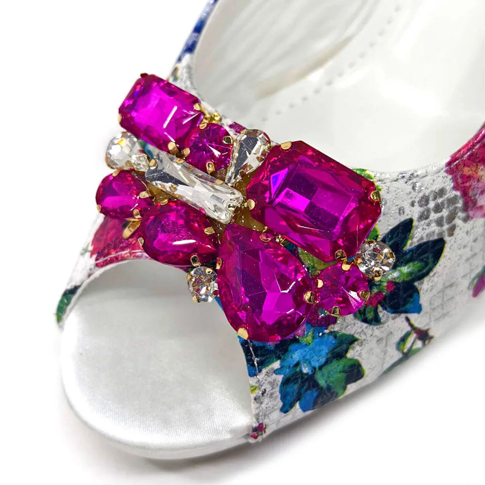 Wedding Bigger Size Thick Heel Shoes