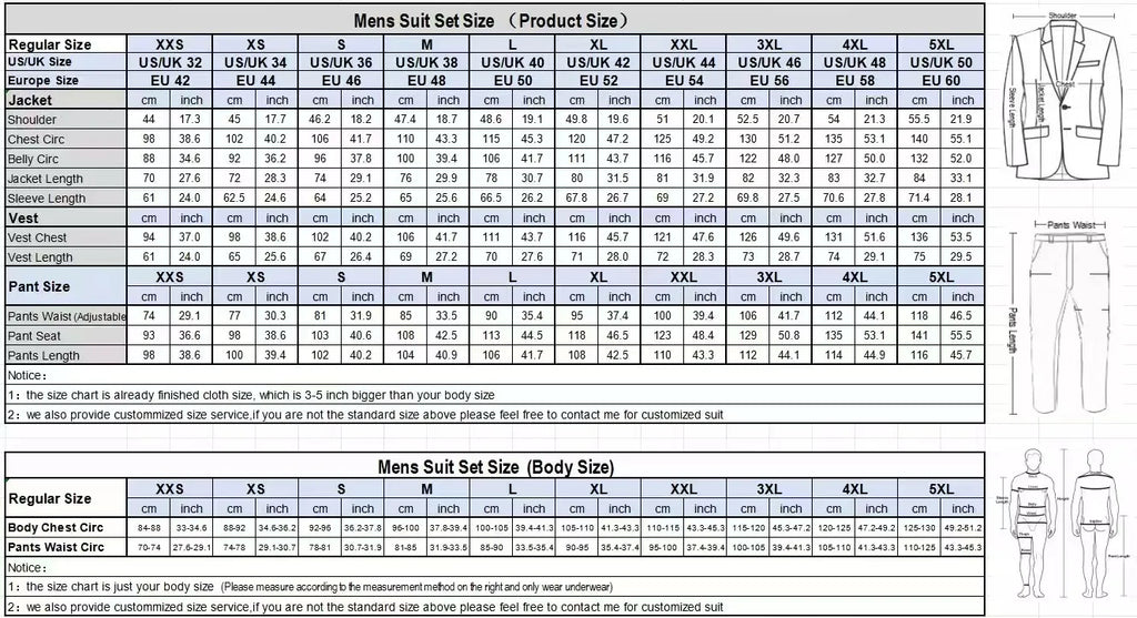 Mens 3 Pieces Suit Casual Formal Business Groomsmen White Burgundy Lapel Tuxedos For Wedding (Blazer+Pants+Vest)