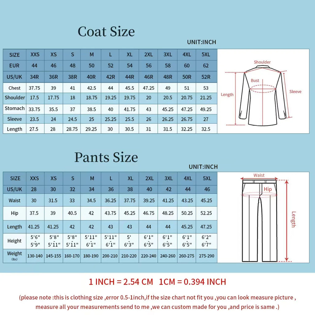 NEW Modern Men's Suits
