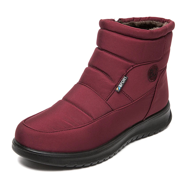 Women's Boots 2024 Ankle Boots For Women Shoes Winter Botines Warm Fur Snow Boots Waterproof Winter Botas Mujer Combat Boot