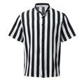 Summer casual new men's shirts, fashionable striped short-sleeved T-shirts, stand-up collar, versatile and trendy men's clothing