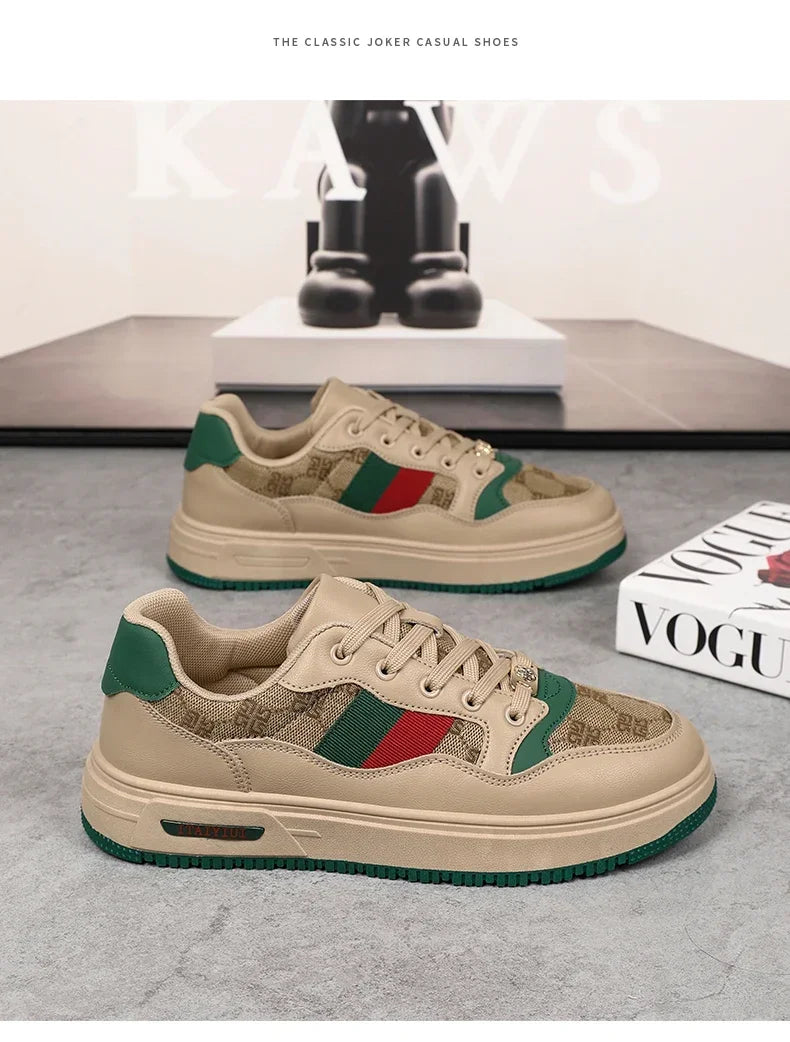 2025 Couple Style Board Shoes Retro All Comfortable Street Fashion Shoes Non-slip Wear Outdoor Casual Board Shoes