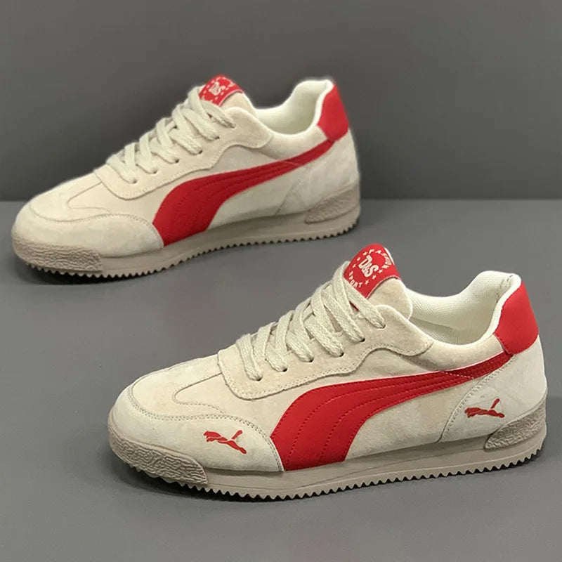 Large Size Men Sneakers Autumn Luxury Breathable Low Help Comfortable Sports Shoes Fashion Vintage Non Slip Outdoor Casual Flats