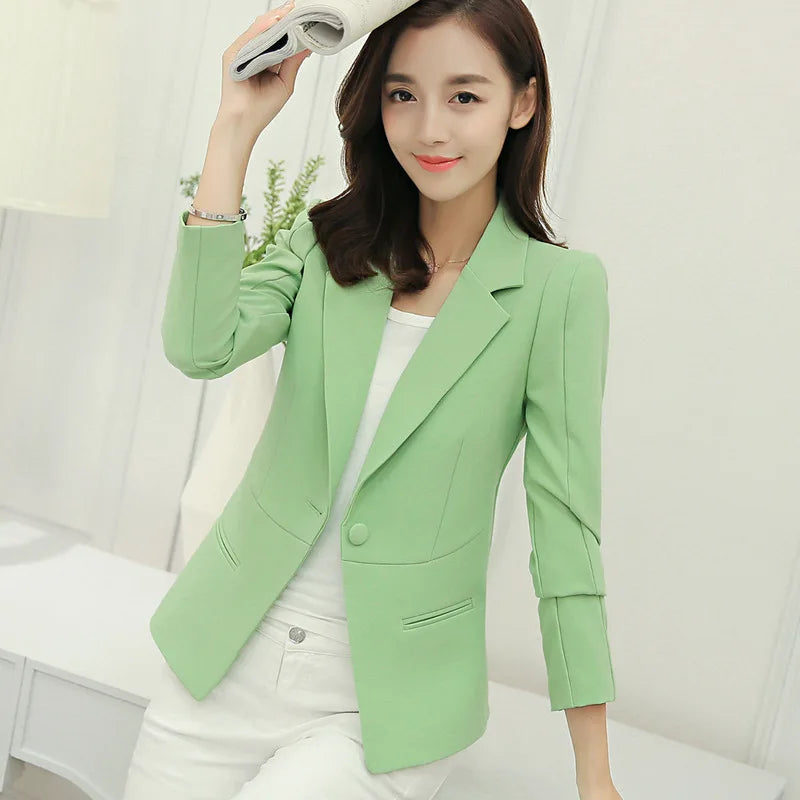 Casual Slim Blazers Jack Jacket Office