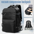 Vacuum Backpack Travel Bag for Men Large Capacity airback Backpack Business Laptop Backpack Women Expandable Backpack School Bag
