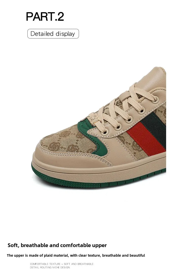 2025 Couple Style Board Shoes Retro All Comfortable Street Fashion Shoes Non-slip Wear Outdoor Casual Board Shoes