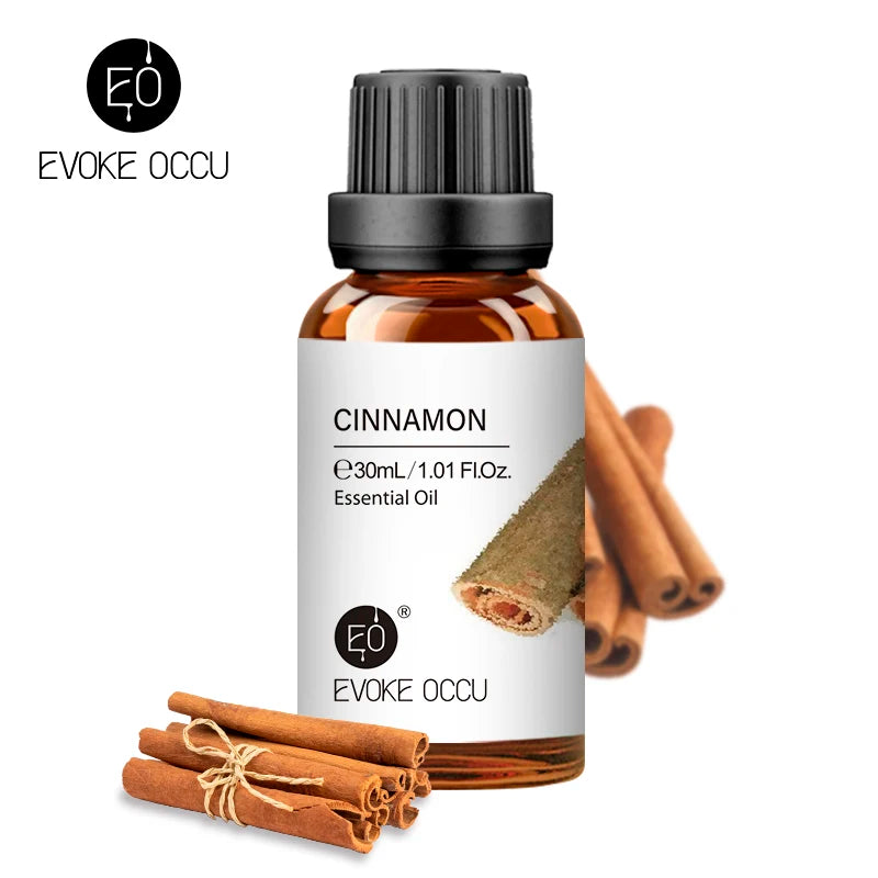 30ML Pure Jasmine Rose Mint Lavender Vanilla Essential Oil for Diffuser, Humidifier, Massage, Skin Hair Care, Soap Candle Making