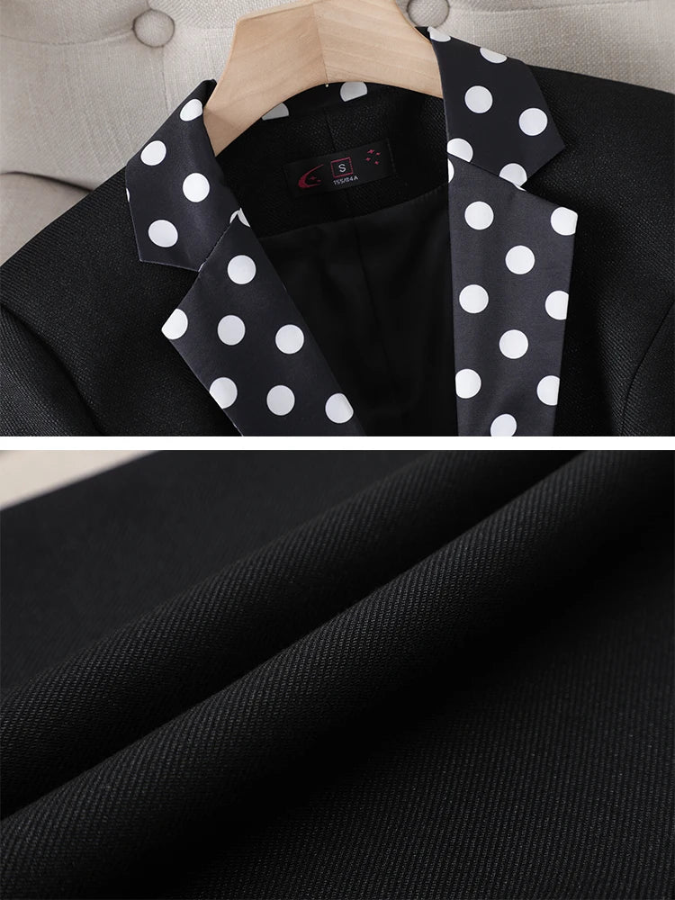 Elegant Black Green Purple Formal Jacket And Pant Suit Blazer Women Female Office Ladies Business Work Wear 2 Piece Set