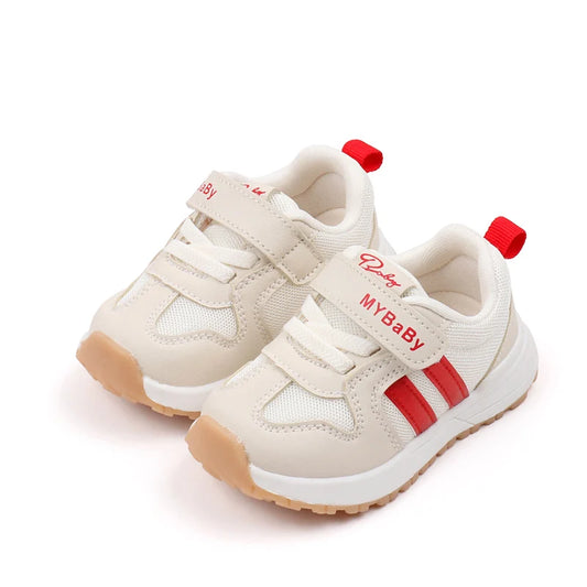 Baby Boys Girls Comfortable Sports Shoes Soft Sole Non-slip Solid Colour Toddler Shoes