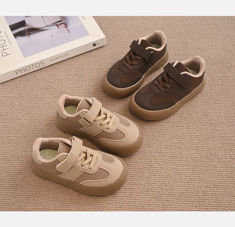 Children Casual Sports Shoes 2025 Spring New Girls Running Shoes Kids Sneakers Fashion Single Shoes Boys Leisure Walking Shoe