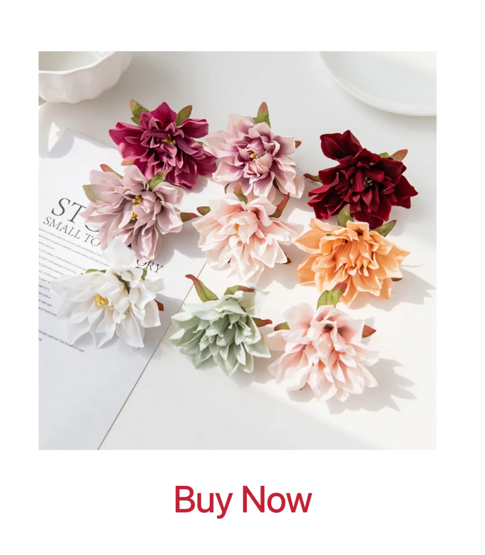 7 Forks 21 Heads Artificial Flower Silk Rose High Quality Christmas Wreath Wedding Bouquet Home Arrangement Vase bridal bouquets