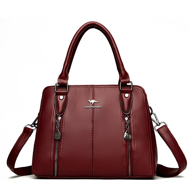 Luxury Handbags Woman Bags Designer Big Shoulder Bags for Women's 2024 Trendy Large Capacity Ladies Leather Hand Casual Tote Bag