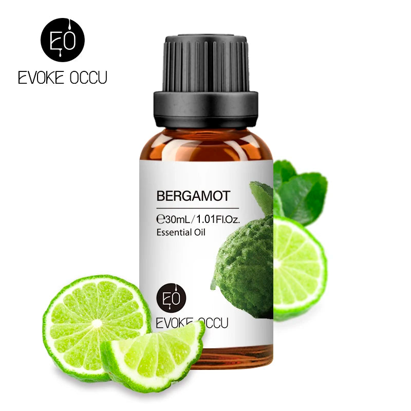 30ML Pure Jasmine Rose Mint Lavender Vanilla Essential Oil for Diffuser, Humidifier, Massage, Skin Hair Care, Soap Candle Making
