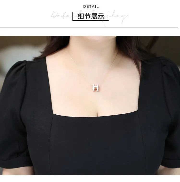 Large  size women's 10xl 150kg dress big size 6xl 7XL 8xl 9xl summer aromatic collar short sleeve loose oversized black dress
