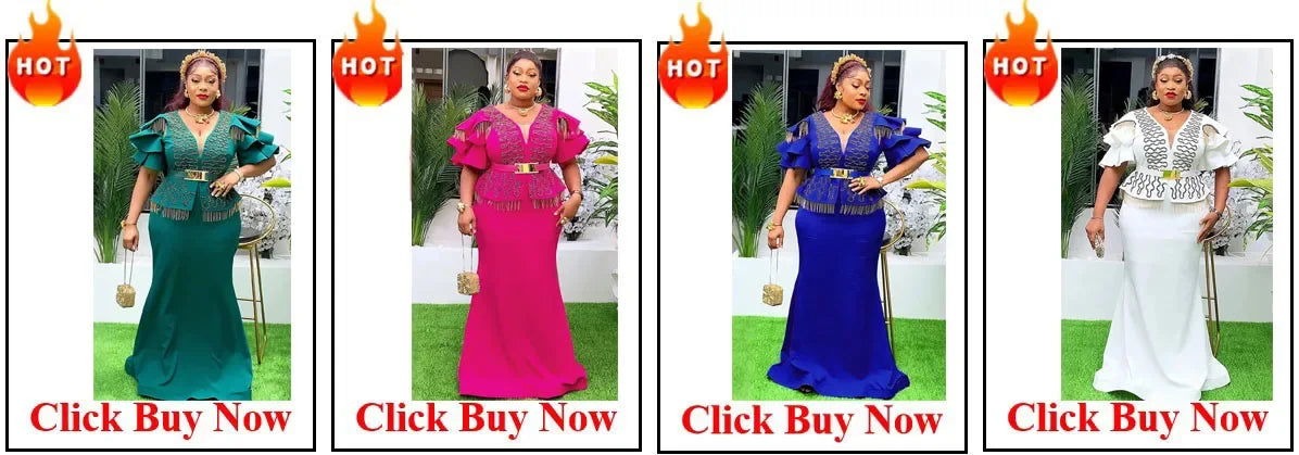Customized African Women White Dresses Party Ruffles O Neck High Waist A Line Pleated Summer Dress Fashion Evening Birthday Gown
