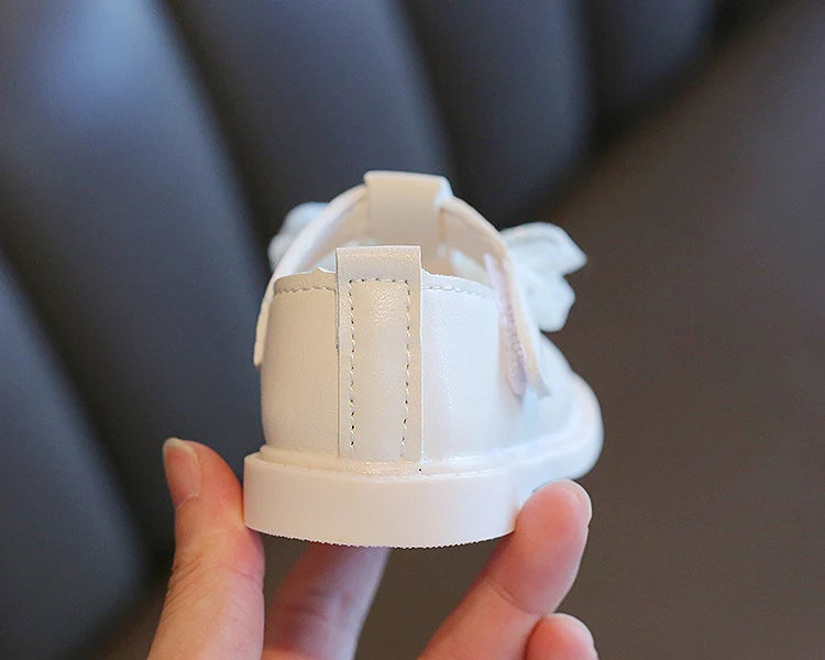 Zapatos Niña Soft Soled Baby Walking Shoes Autumn Girl Princess Shoe Bow Leather Shoes Girl Single Shoe Baby Shoe Туфли Лолита