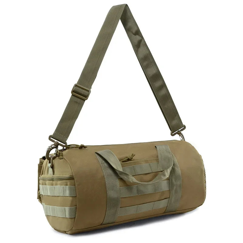 Men's Large Capacity Dry Wet Separation Crossbody Portable Sports Training and Fitness Bag Short Distance Travel Luggage Tote