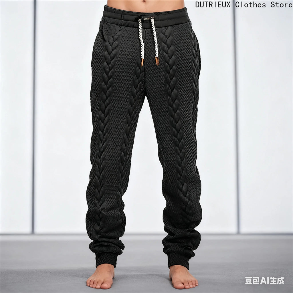 Fall/Winter Men's Pants, Soft and Comfortable Casual Sportswear Pants, Fashionable Street Business Men's  Trousers