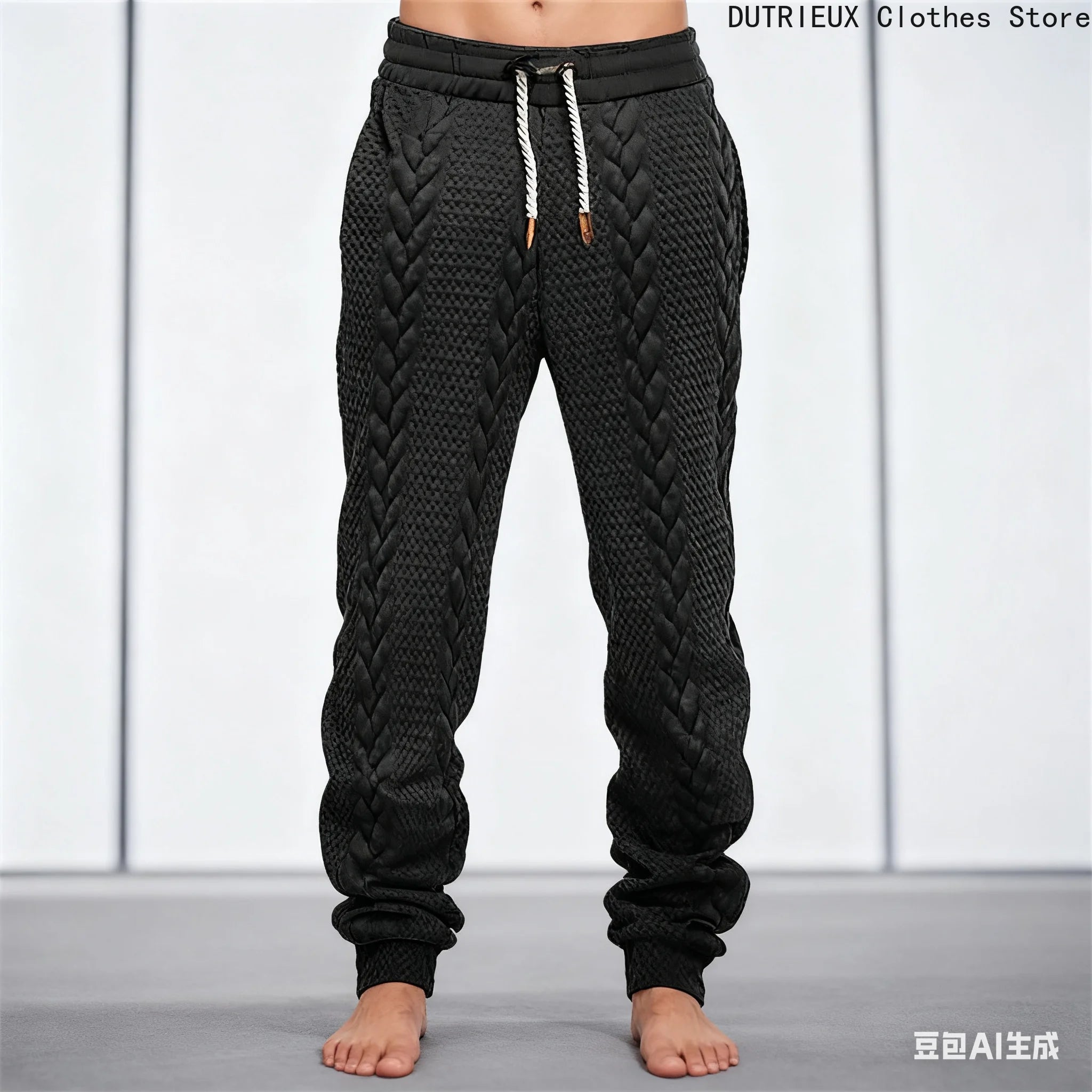 Fall/Winter Men's Pants, Soft and Comfortable Casual Sportswear Pants, Fashionable Street Business Men's  Trousers