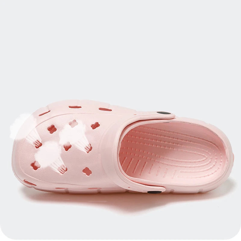 Summer New Women Slippers Sandals Men's Outdoor Casual Shoes Beach Slippers Soft Platform Cartoon Garden Shoes Clogs Slippers