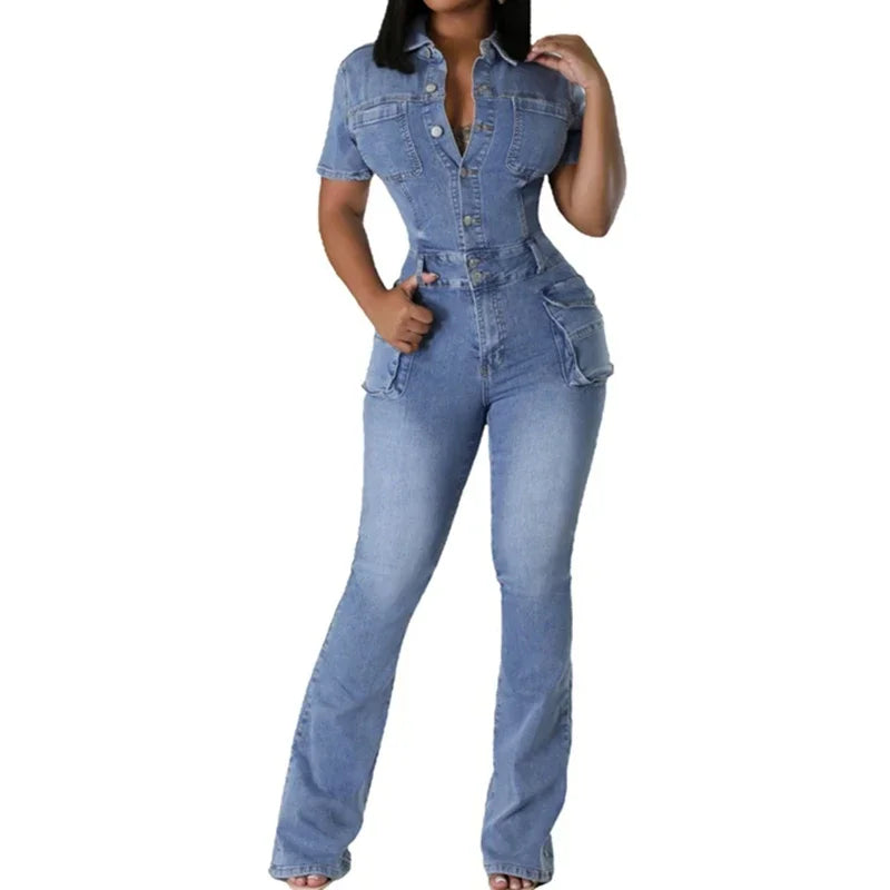Denim Jumpsuit Jeans