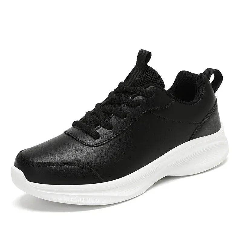 Women Men Shoes 2024 Autumn PU Leather Men's Sneakers Non-slip Casual Footwear Trainer Men Tenis Masculino Zapatillas Hombre