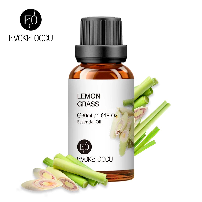 30ML Pure Jasmine Rose Mint Lavender Vanilla Essential Oil for Diffuser, Humidifier, Massage, Skin Hair Care, Soap Candle Making