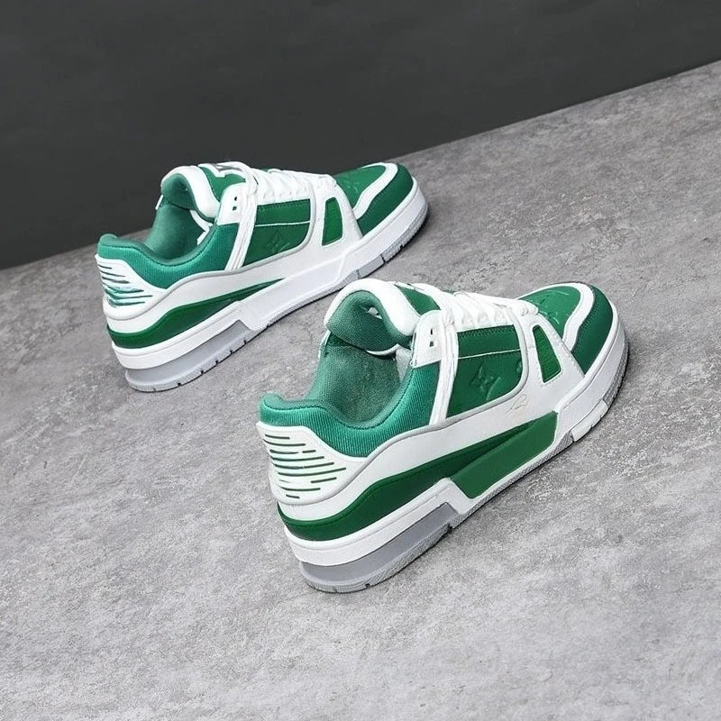 Black Warrior Men's Spring and Autumn New Trend Versatile Autumn Sports Leisure Small White Board Shoes