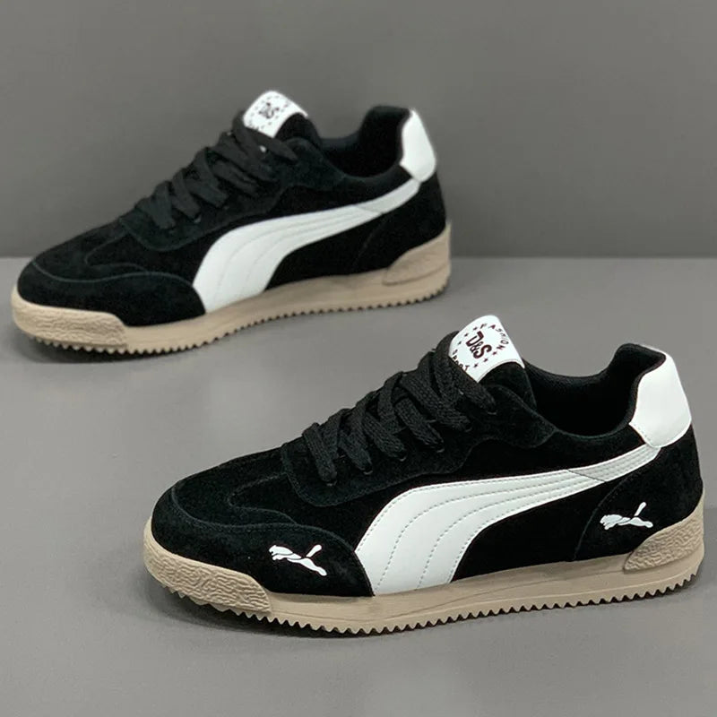 Large Size Men Sneakers Autumn Luxury Breathable Low Help Comfortable Sports Shoes Fashion Vintage Non Slip Outdoor Casual Flats
