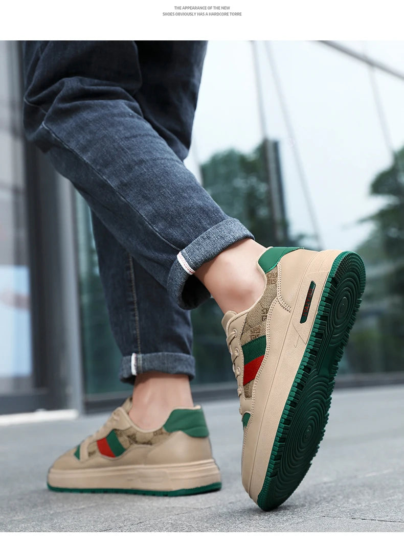 2025 Couple Style Board Shoes Retro All Comfortable Street Fashion Shoes Non-slip Wear Outdoor Casual Board Shoes