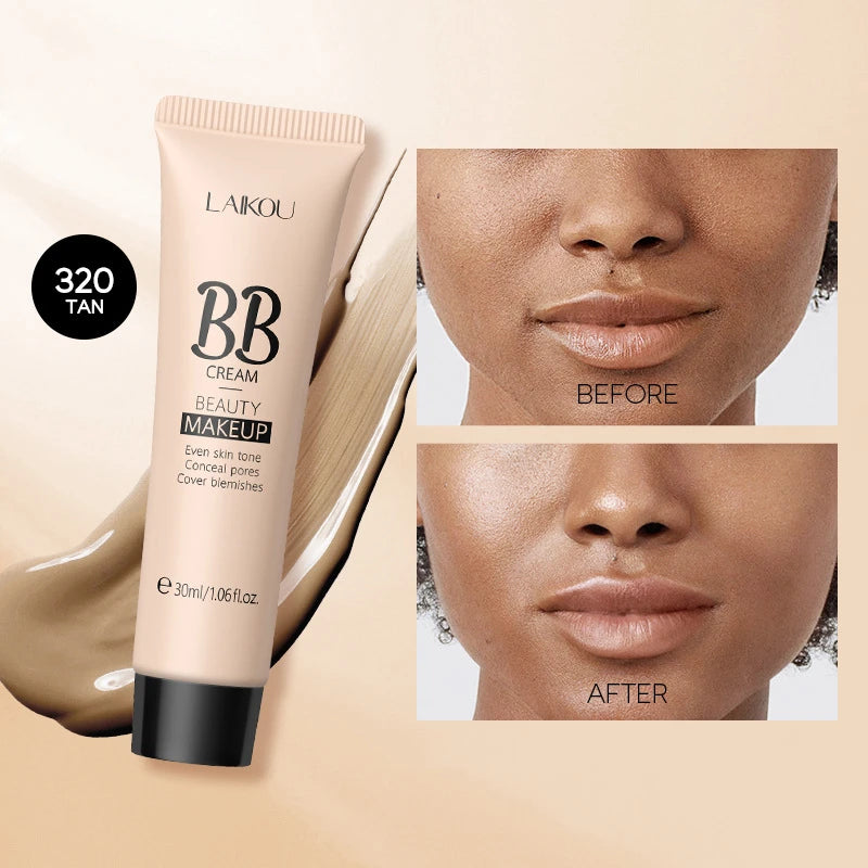 9-color Optional Concealer BB Cream 30ml Natural Facial Concealer Primer Ultimate Coverage Waterproof Foundations Makeup