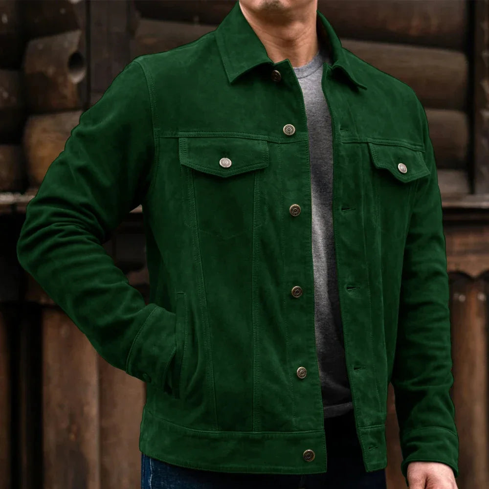 Men's Suede Jacket Suit Jackets New in Suits & Blazers for Man Mens Coat Formal Clothes Man Male Coats Blazzer Elegant Top Dress