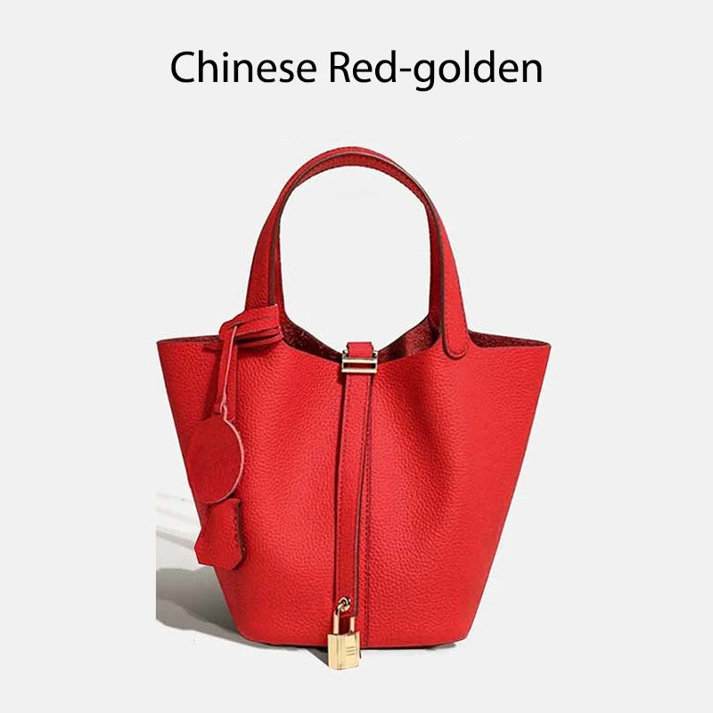 MENDY Women Bags Handbags Bucket Bag Real Leathe Fashion Tote Bag Genuine Leather Luxury Desginer Big Size Large Lady Hand Bags