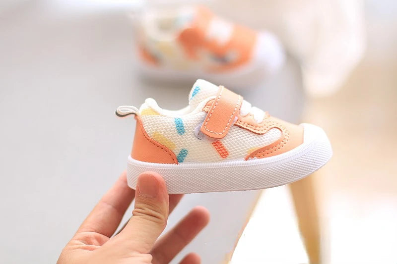 Zapatos Niña Baby Walking Shoes Autumn New Soft Sole Boy Casual Shoe Mesh Face Newborn Girl Sports Shoe Baby Shoes Zapatillas