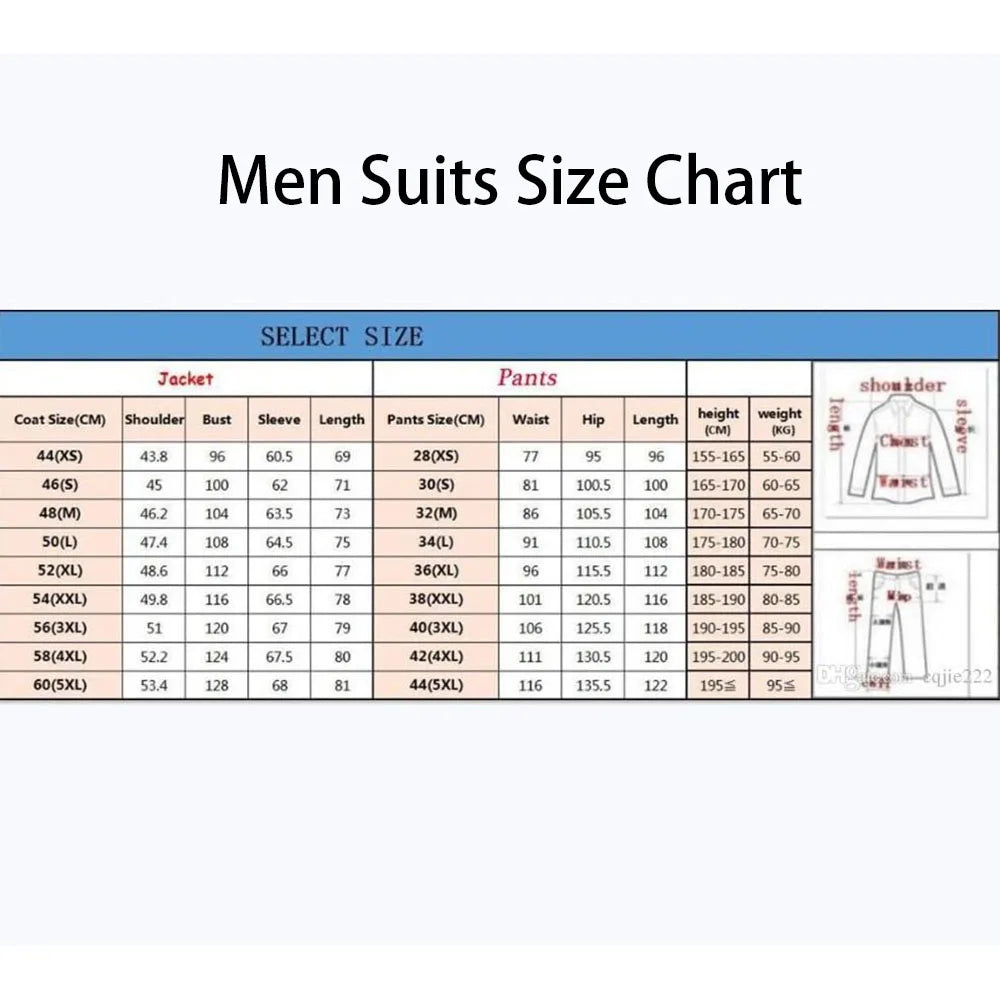 Wedding men suit