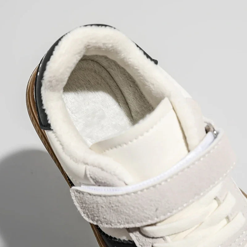 Children Casual Sneakers New Black Soft Bottom Girls Boys German Training Shoes Autumn Winter Fashion Red Kids Baby Casual Shoes