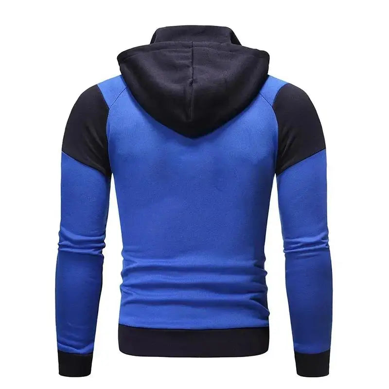 Double Zipper Sweatshirt Suit Autumn Two Piece Set of Pieces for Men Sports Suits New in Sweatshirts Hooded Zip-up Pant Sets