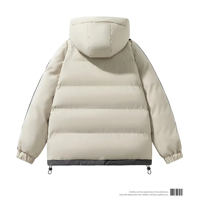Winter Outdoor Men's Cold proof Warm Sports and Leisure Thick Cotton Jacket Winter Comfortable Fashion Trend Versatile Jacket