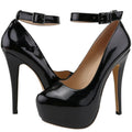 Cross-dresser Unisex Men's Pumps Fashion Peep Toe Platform 14cm Sexy Drag Queen High Heels Shoes Nightclub Stilettos Size 44
