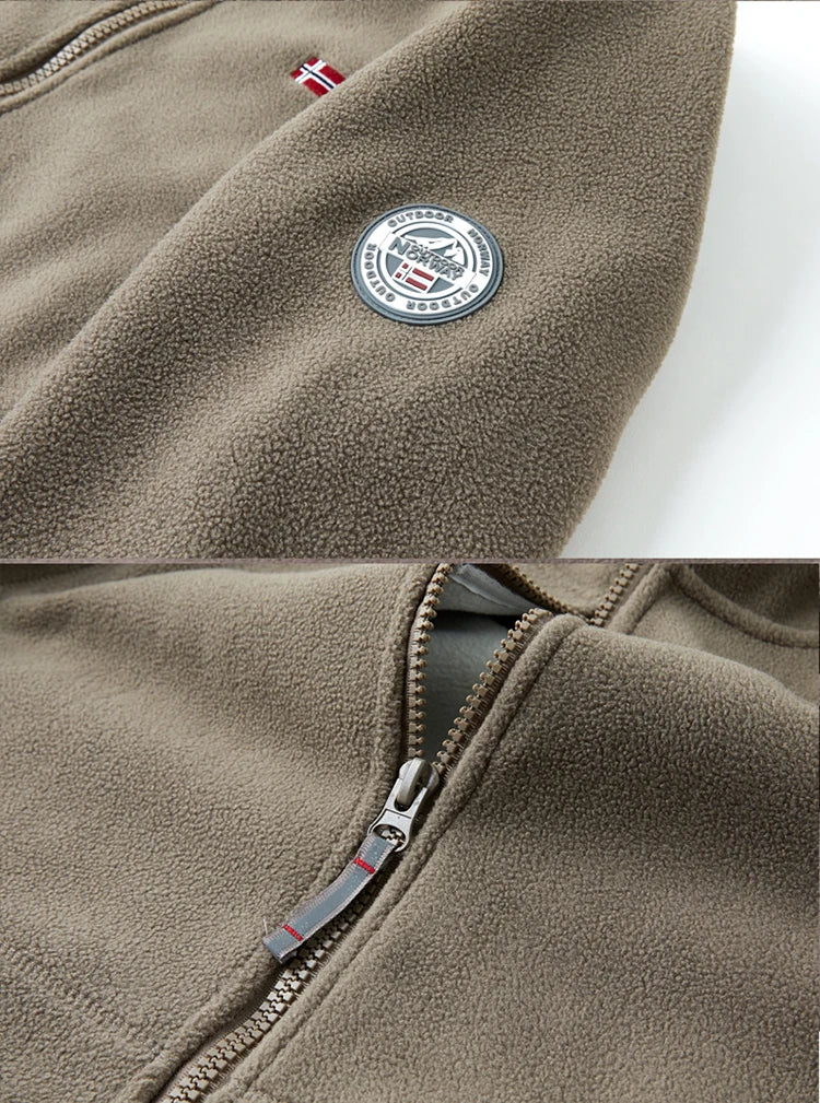 Men's Winter Jacket 2023 New Boxing mountain Fleece Hoodie Jackets Women's Fall Fashion Lamb Wool Long Sleeve Warm Coat For Men