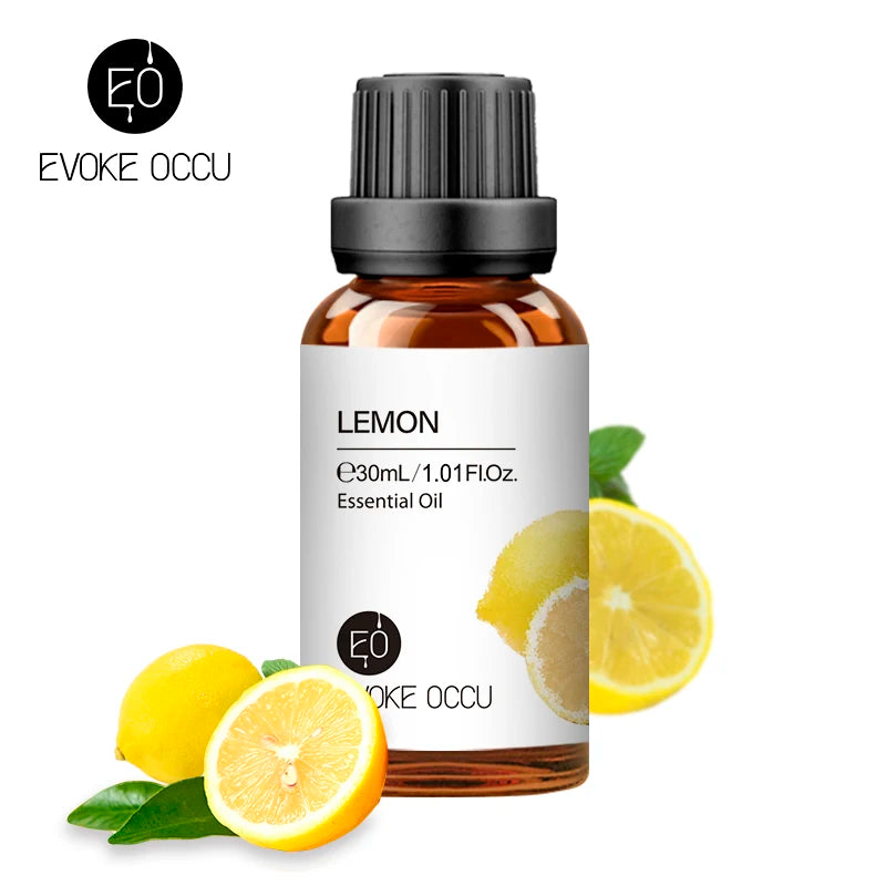 30ML Pure Jasmine Rose Mint Lavender Vanilla Essential Oil for Diffuser, Humidifier, Massage, Skin Hair Care, Soap Candle Making